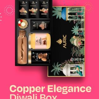 AURIC- Copper Elegance Diwali Box