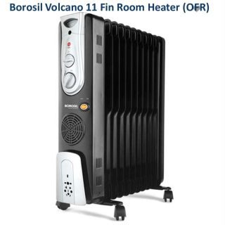 Borosil Volcano 11 Fin Room Heater (OFR)