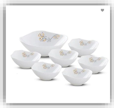 Caramel Pudding Set of 5 By Larah Borosil