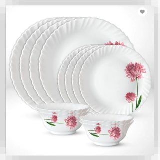 Larah by Borosil Nargis Dinner Set