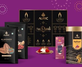 AURIC- Golden Diwali Box