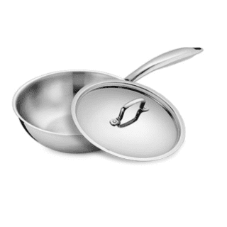 KENT TRI PLY KADAI WOK- 22 CM