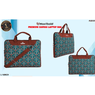 Montbold Premium Canvas Laptop Bag