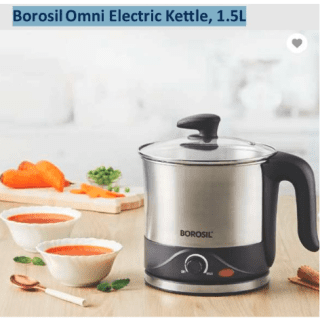 BorosilOmni Electric Kettle, 1.5L