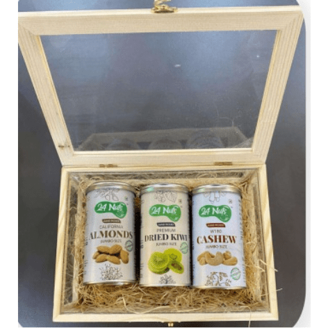 Almond, Dried Kiwi, Cashew Combo: A Tropical Twist