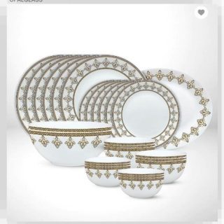 Lyrah Dinner Set (Kohinoor) By Borosil