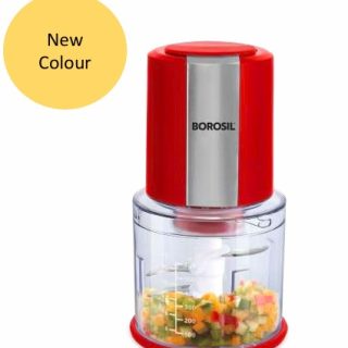 BOROSIL CHEFDELITE 300 W CHOPPER RED