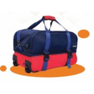 Duffle bag with trolley German style
