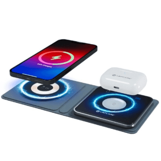 LAPCARE VIO 2 in 1 Wireless Charger 15W Qi