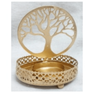 Etching T - Light candle Holder