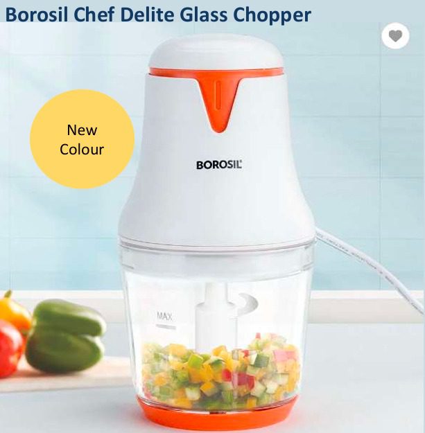 Borosil Chef Delite Glass Chopper