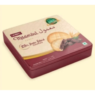 UNIBIC DATES FILLED COOKIES  Net Wt- 250 g