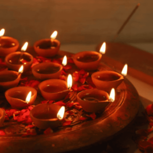 Earthen Diya- (Mitti Diya)