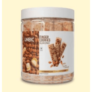 UNIBIC ALMOND FINGER COOKIES NET WT.- 200 G