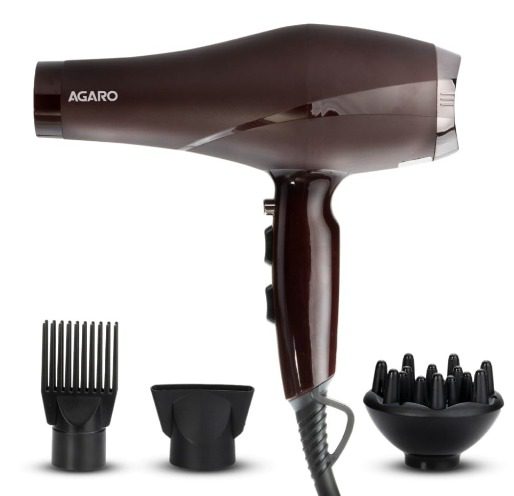 AGARO HD-1120 2000W AC Professional Hair Dryer with Comb,