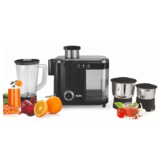 Glen 3-in-1 Juicer Mixer Grinder With 1 Transparent Liquidiser