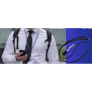 Lanyard with charging cable