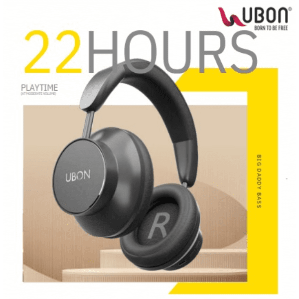 Ubon HP-710 Metal bass Headphone