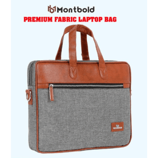Montbold Premium Fabric Laptop Bag