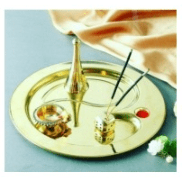 Brass Pooja Thali