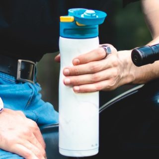 Headway Oslo Vacuum Insulated Stainless Steel Bottle (Cosmic White 2.0, 750 ML)