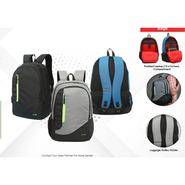 Fuzo Staple Backpack-with padded Laptop Compartment 15.6 inch