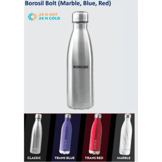 Borosil Bolt (Marble , Blue , Red & Classic)