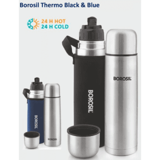 Borosil Thermo Black & Blue