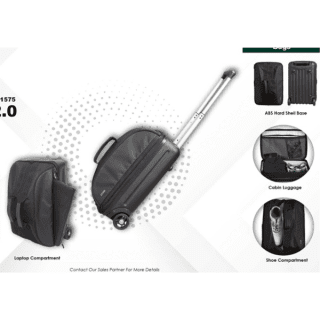 Fuzo Commuter 2.0 Duffle cum Trolley Bag with Laptop pocket