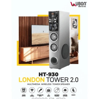 UBON London Tower Speaker 2.0 - 80Watt