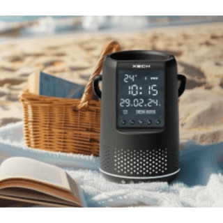 Deskboss- Display clock with alarm, temperature sensor & calendar