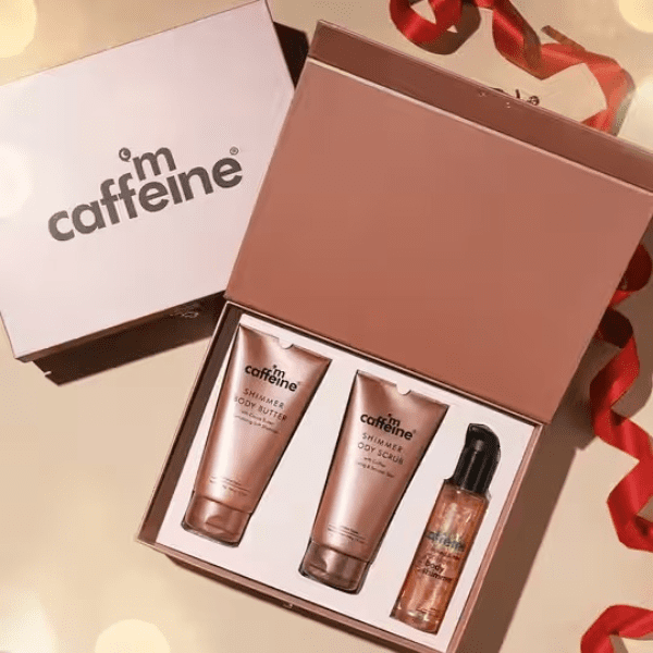 Mcaffeine Shimmer & glow body gift kit