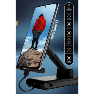 The Swiss Military 2-in-1 mobile stand with charger