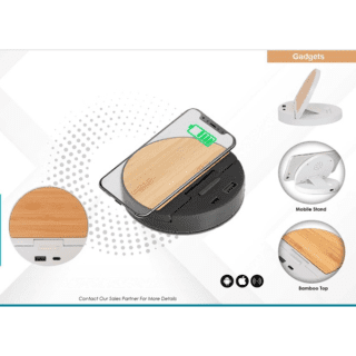 Fuzo- Bolt, Wireless charger with Mobile stand