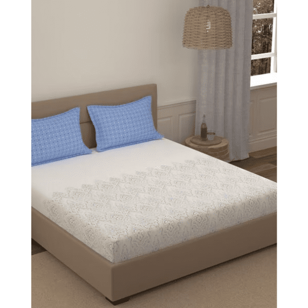 Portico Dazzle Printed Bedsheet
