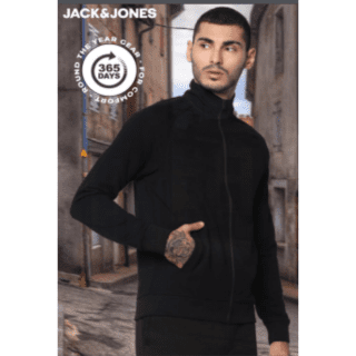 JACK&JONES AUSTIN JACKET- (BLACK)