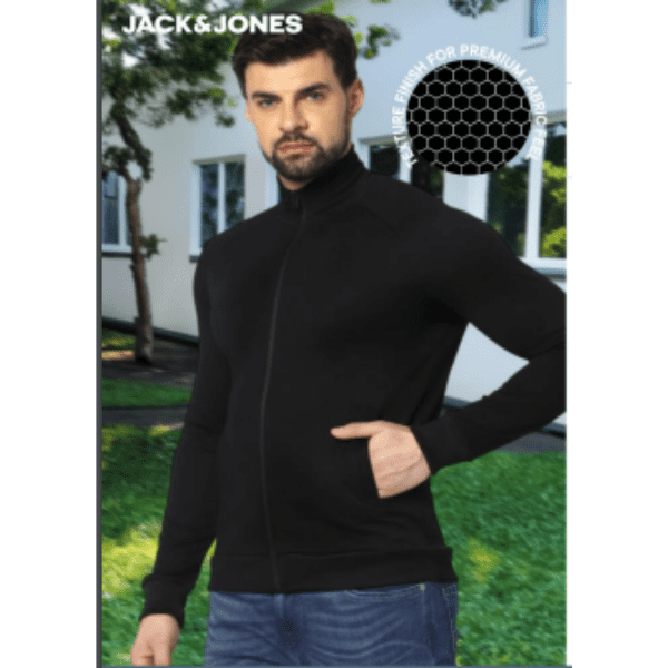 JACK&JONES NASHVILLE JACKET- (BLACK)