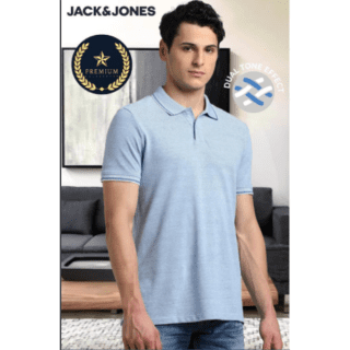 JACK&JONES VIKTOR POLO- (BLUE)