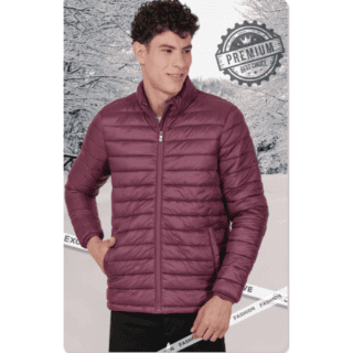 UCB BOMBER FULL SLEEVE JACKET- MAROON