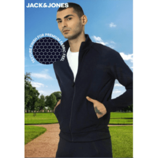 JACK&JONES NASHVILLE JACKET- (NAVY BLUE)