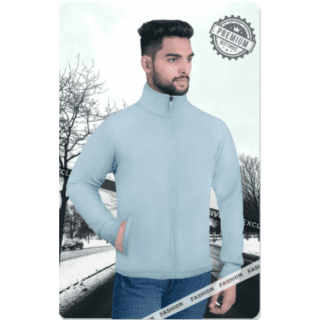 UCB POLAR FLEECE JACKET- SKY BLUE