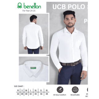 UCB Shirt - Polyester Cotton Shirt