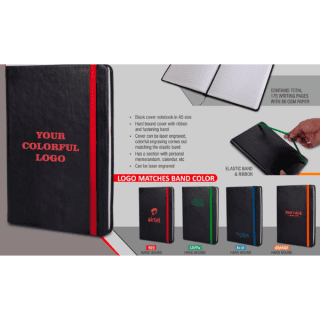 Mixed Color A5 notebook