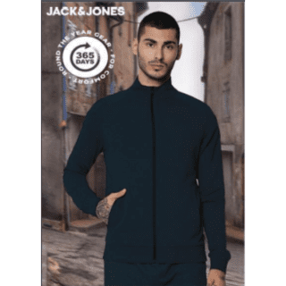 JACK&JONES AUSTIN JACKET- (NAVY BLUE)