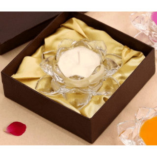 Luminous Lotus Candle