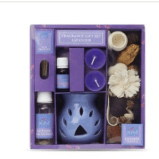 AuraDecor Aromatherapy giftset (aroma diffuser, reed diffuser, potpourri & tealights)
