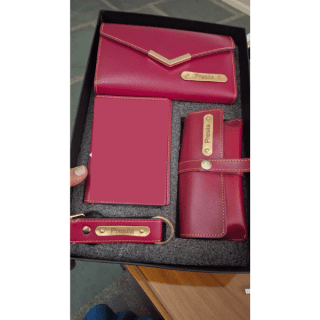 4 in 1-Wallet Set Faux leather