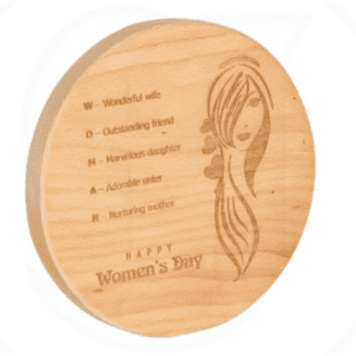 Customized Round Wooden Coaster