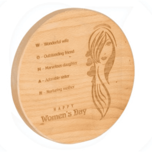 Customized Round Wooden Coaster