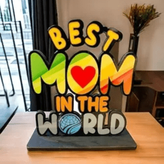 Wooden Memento for Mom